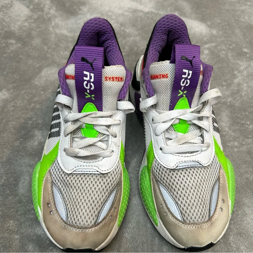 Puma Buzz Lightyear - Puma RS-X Bold‎ Size 5.5C AUTHENTIC DISNEY Running Shoe